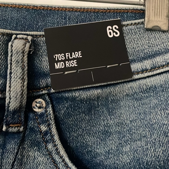 Express 70’s Flare mid rise jeans - Picture 5 of 6